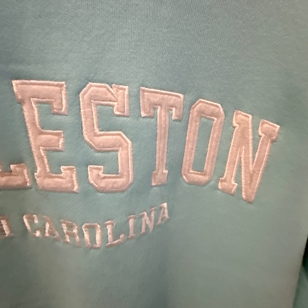 Mint Green Charleston Sweatshirt - Picture 4 of 5